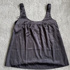 NWOT La Senza Wide Strap Black Tank Top - Size Small